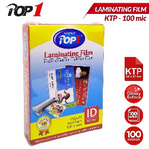 

Plastik Laminating Film ID Card / KTP Tipis 100 MIC POP1