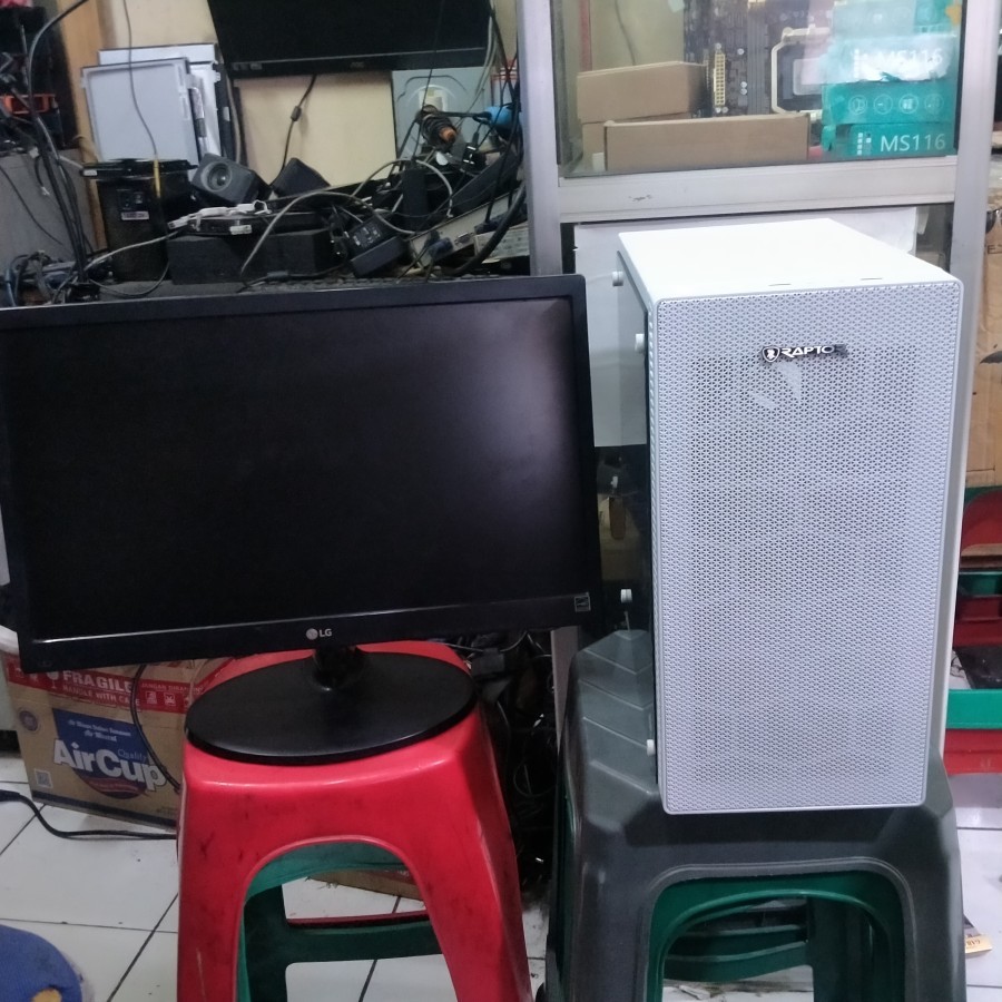 PC gaming murah apu A6 6400/ram 8/cassing baru