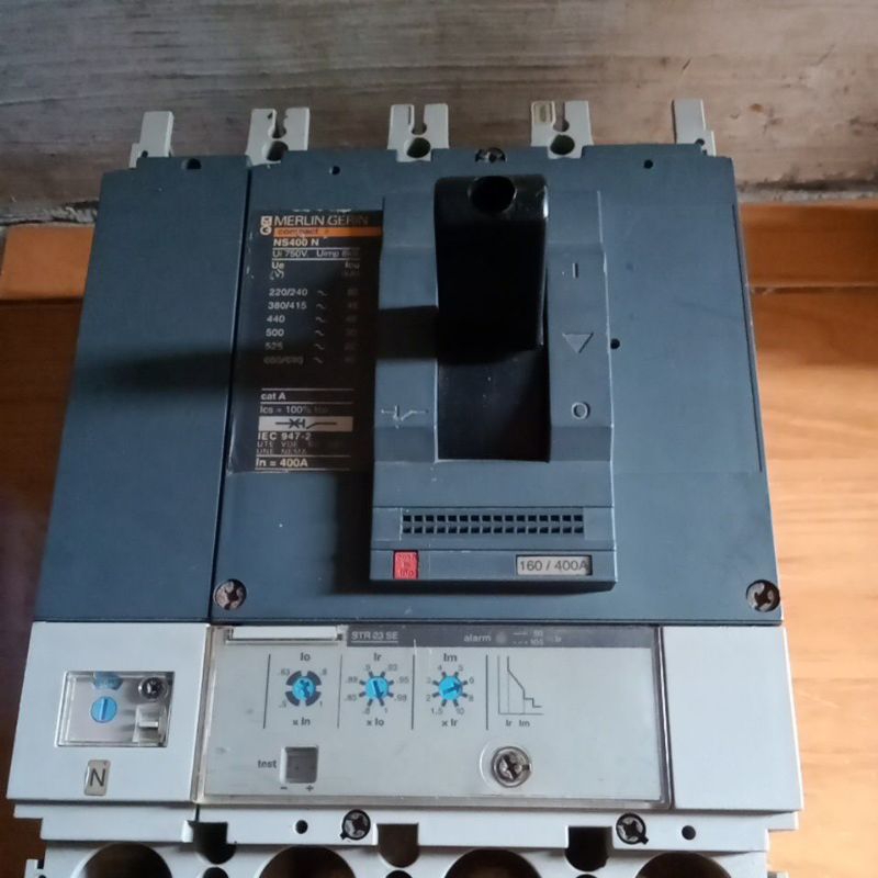 MCCB BREKER NS 400N 4p Mirlin Gerin ORIGINAL