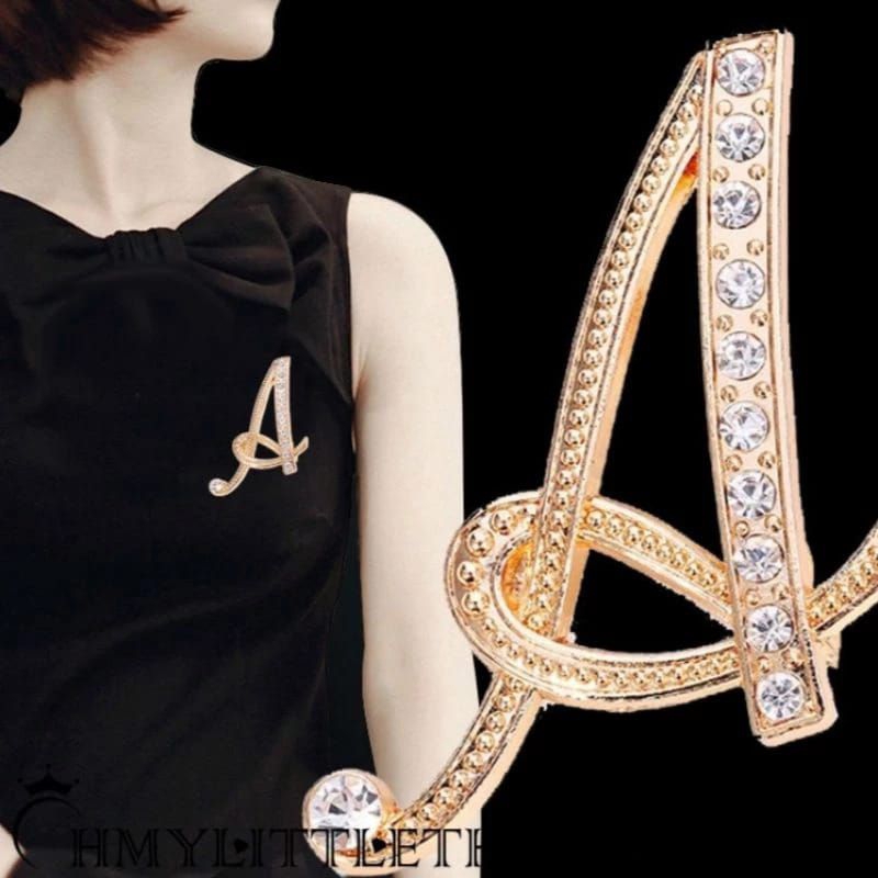 Bros Korea Inisial Huruf Premium Import