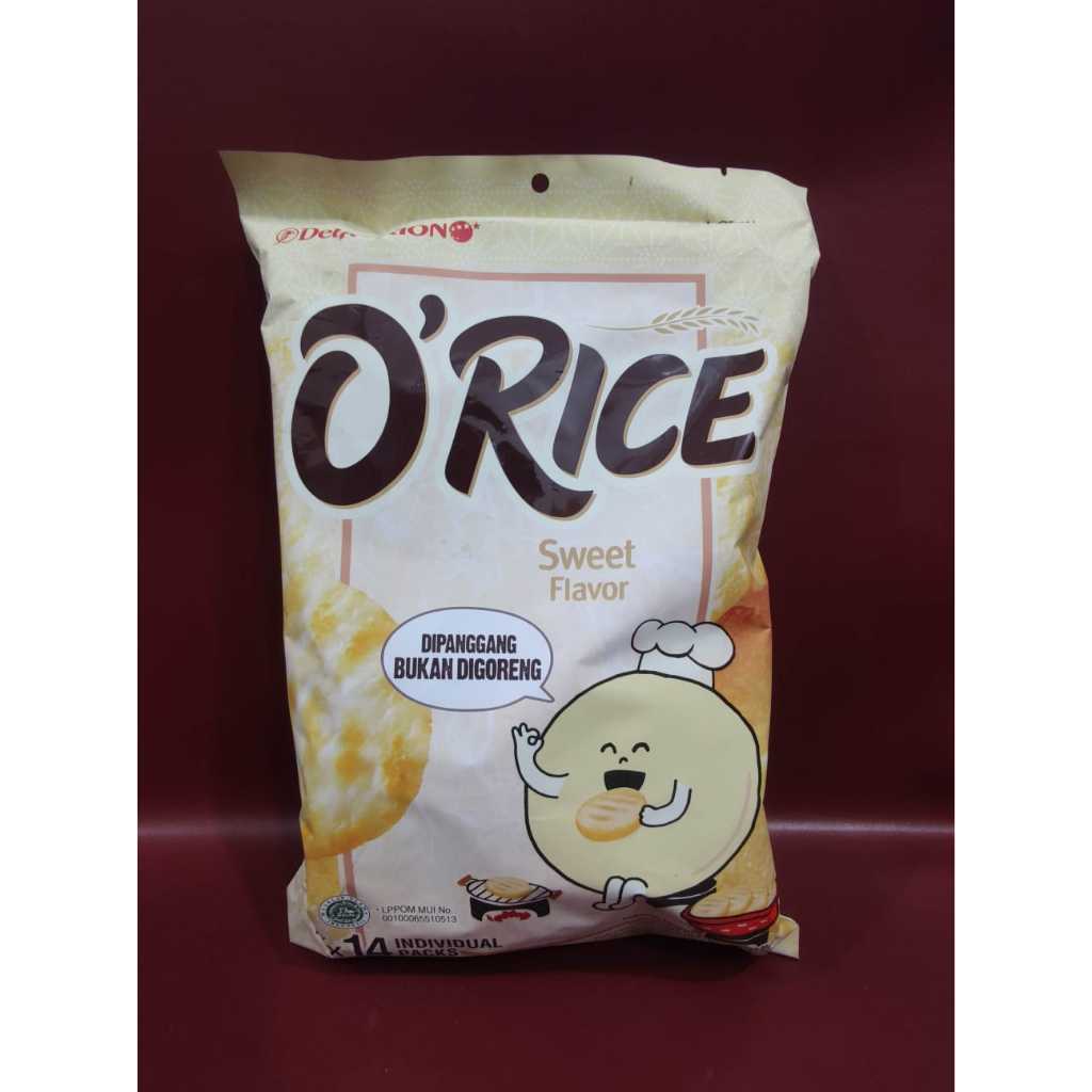 

Delfi Orion O'Rice Sweet Flavour Isi 14Pcs Per Pack 120g