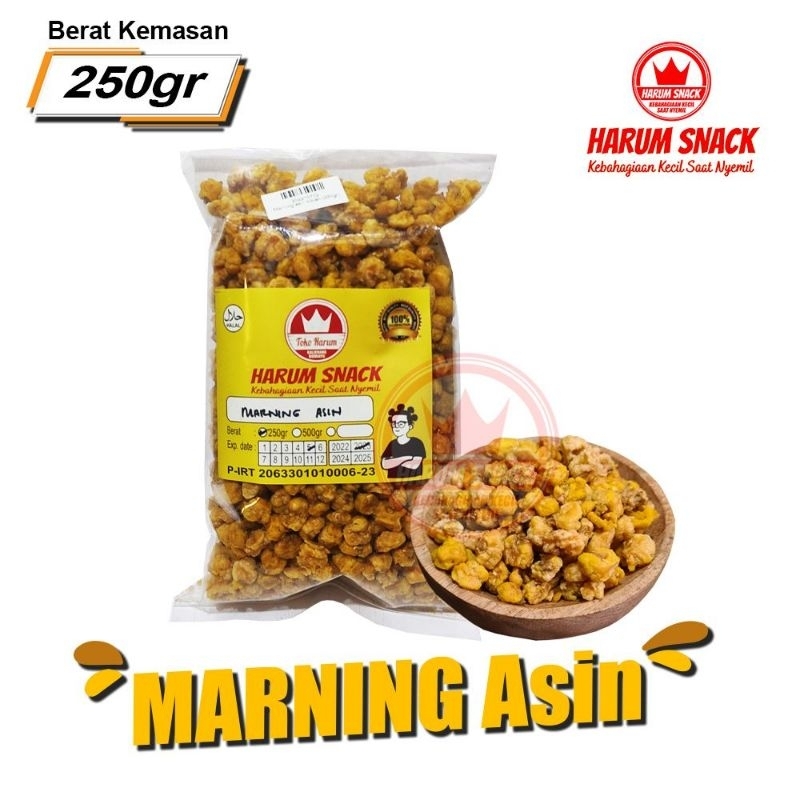 

MARNING ASIN 250Gram [Harum Snack Official]