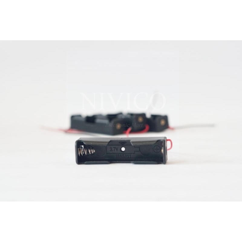Tempat baterai BATTERY HOLDER 18650 3.7V isi 1 (sparepart)