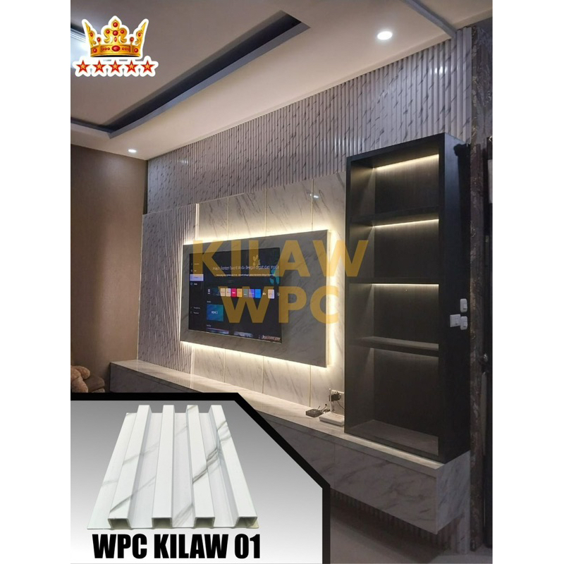 WOOD PANEL WPC / WALL PANEL WPC / WOOD PANEL 3D / WALLPANEL DEKORASI DINDING