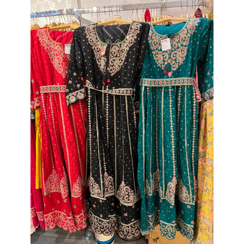 set celana selendang ori india