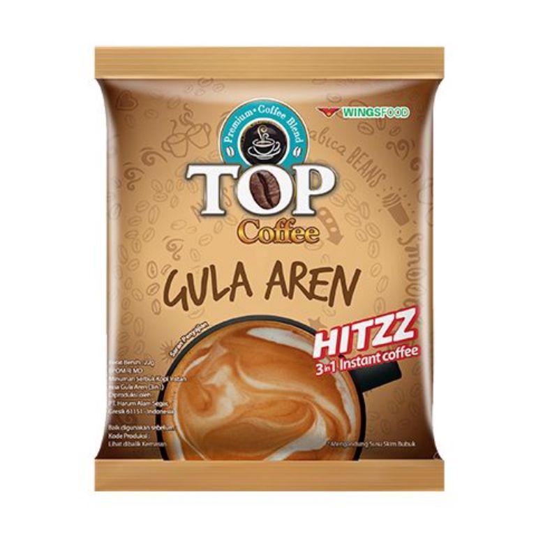 

MODEL QJP427 Top Coffe Gula Aren Lama 1renceng 15Sachet