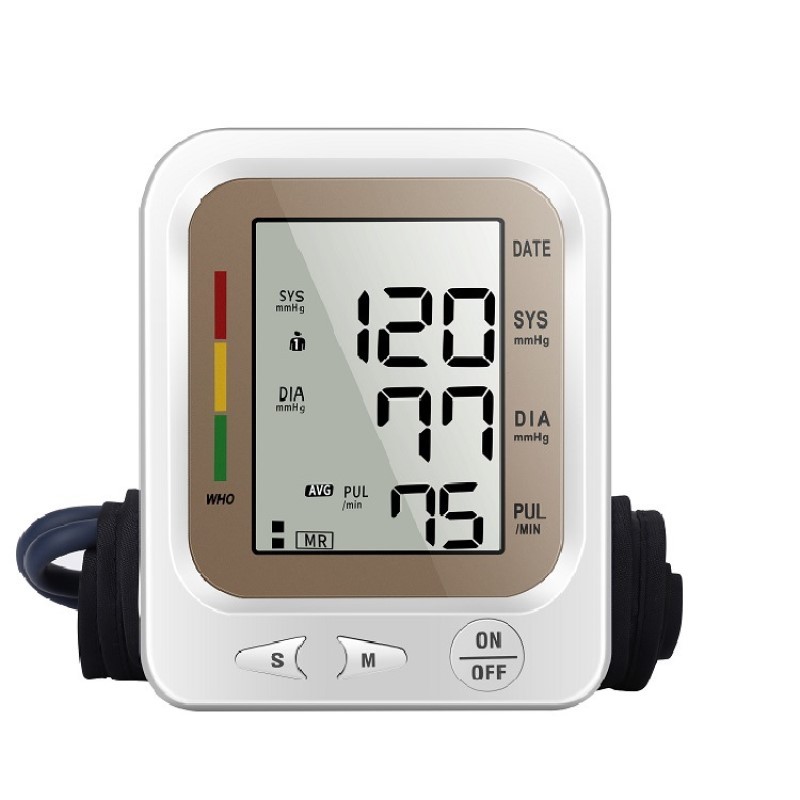 ⚡100% Garansi&amp;Original⚡Tensimeter Tensi Meter Pengukur Tekanan Blood Pressure Monitor Portable Digital Darah Alat LCD Besar