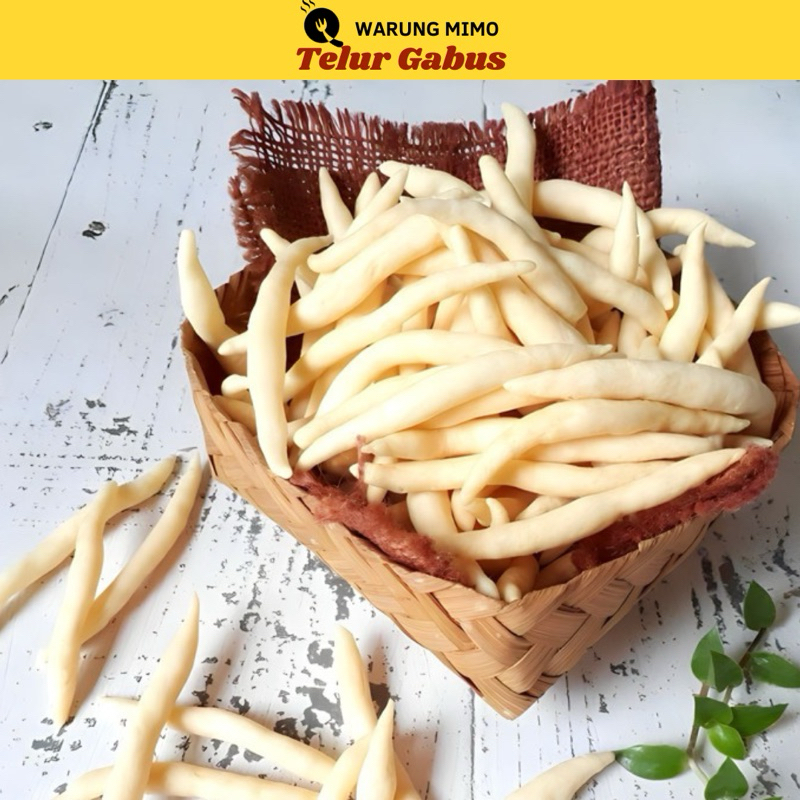

Telur Gabus Keju Gurih Netto 100gram