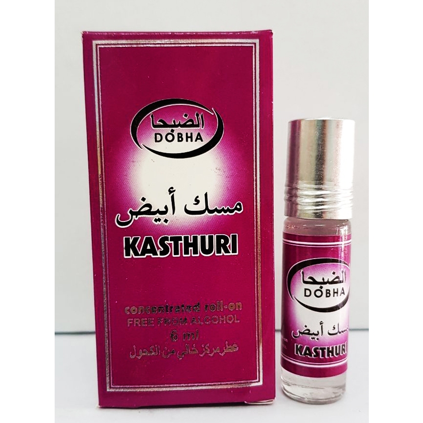 Dobha Kasthuri Roll on 6ml - Parfum Unisex (Best seller)