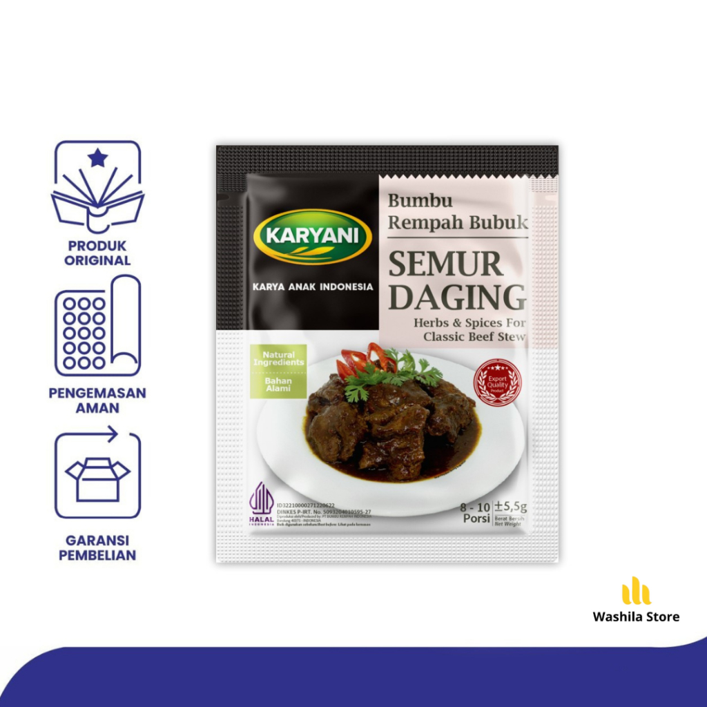 

Bumbu Rempah Bubuk SEMUR DAGING Karyani Bumbu Semur Daging