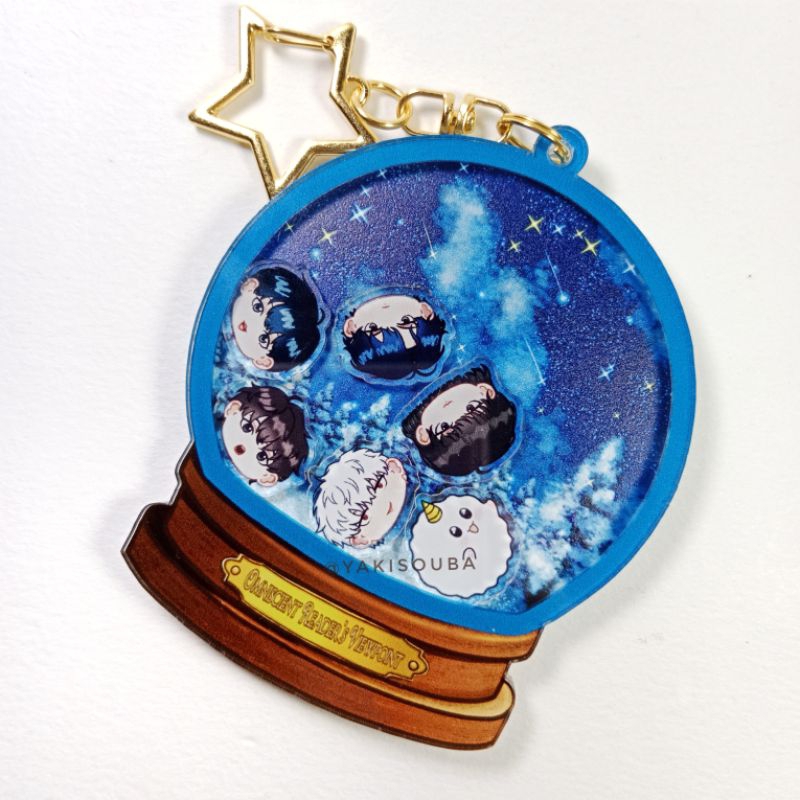 OMNISCIENT READER'S VIEWPOINT SNOWBALL SHAKER KEYCHAIN / Gantungan Kunci Shaker ORV