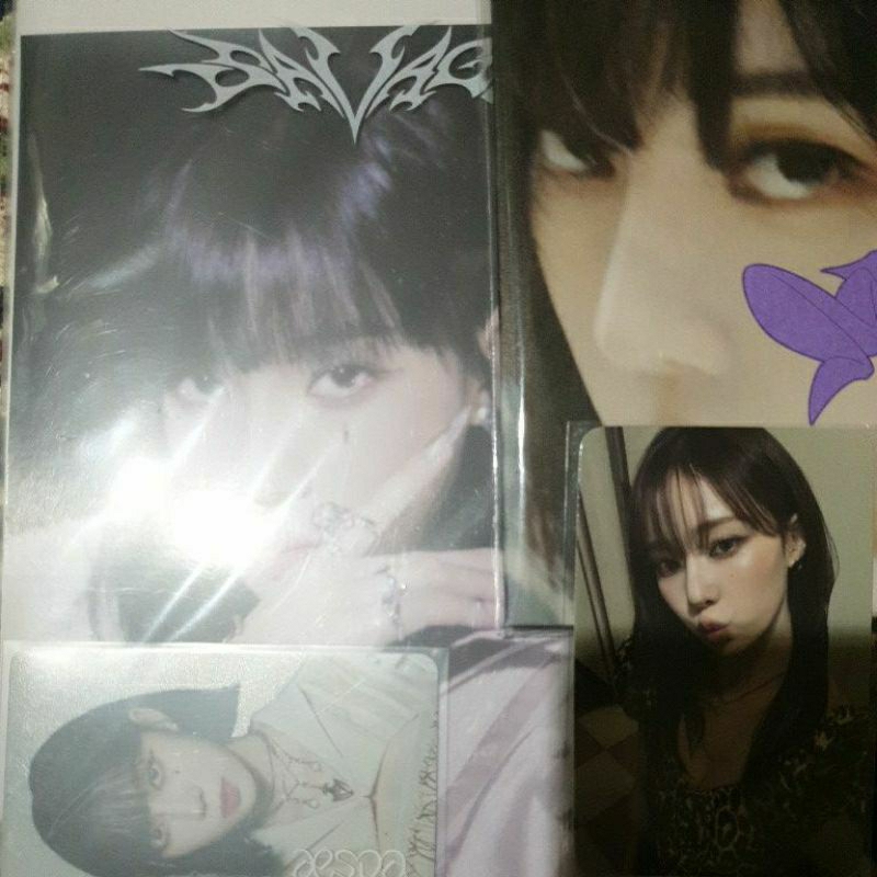 aespa winter holo digipack savage