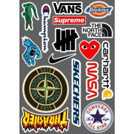 STIKER LOGO BRAND |STIKER HP LAPTOP HELM |STIKER TUMBLER |STIKER BRAND KEREN | KISS CUT