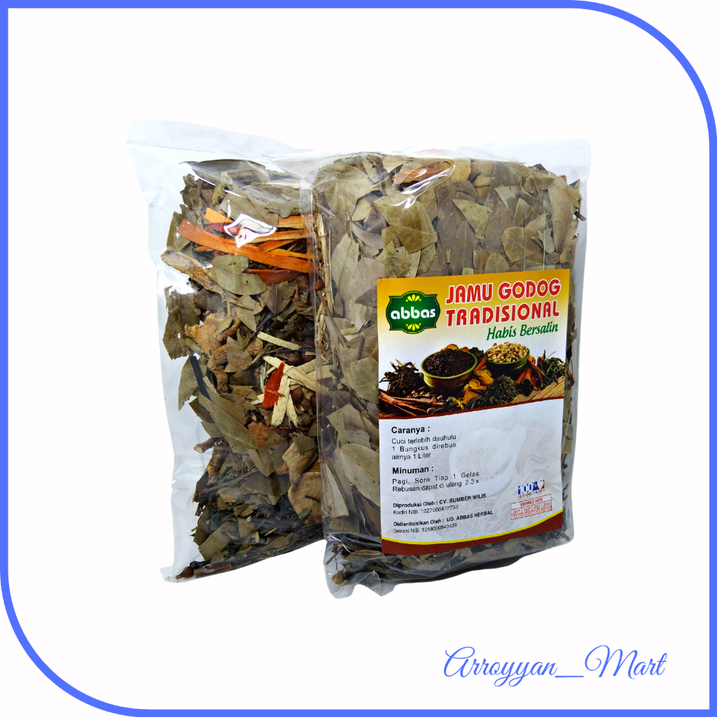

HABIS BERSALIN JAMU GODOG / GODOK REMPAH HABIS MELAHIRKAN