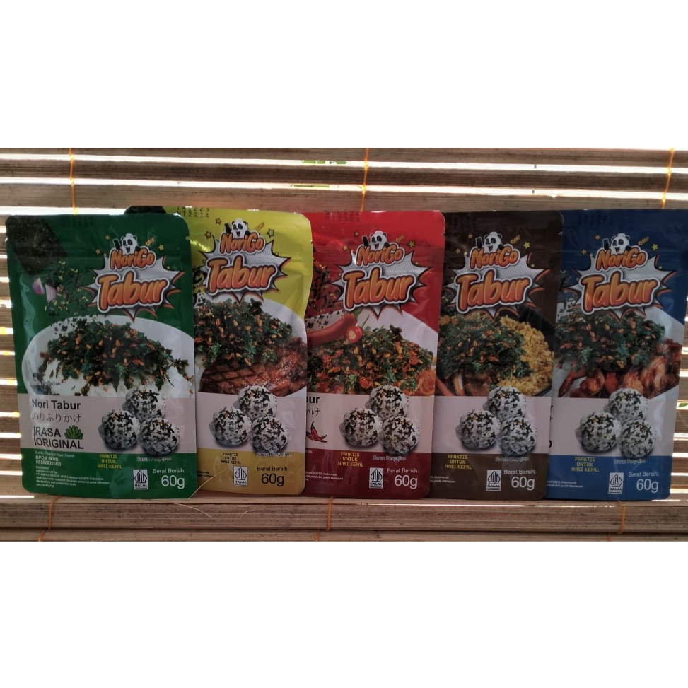 

Ready Stock JAVA Nori Tabur Original 60 gram Pouch Halal MUI 34