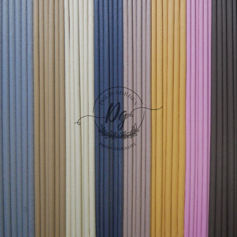 Gorden Blackout Jendela Kamar Minimalis Aestetik Tebal Doff Knr