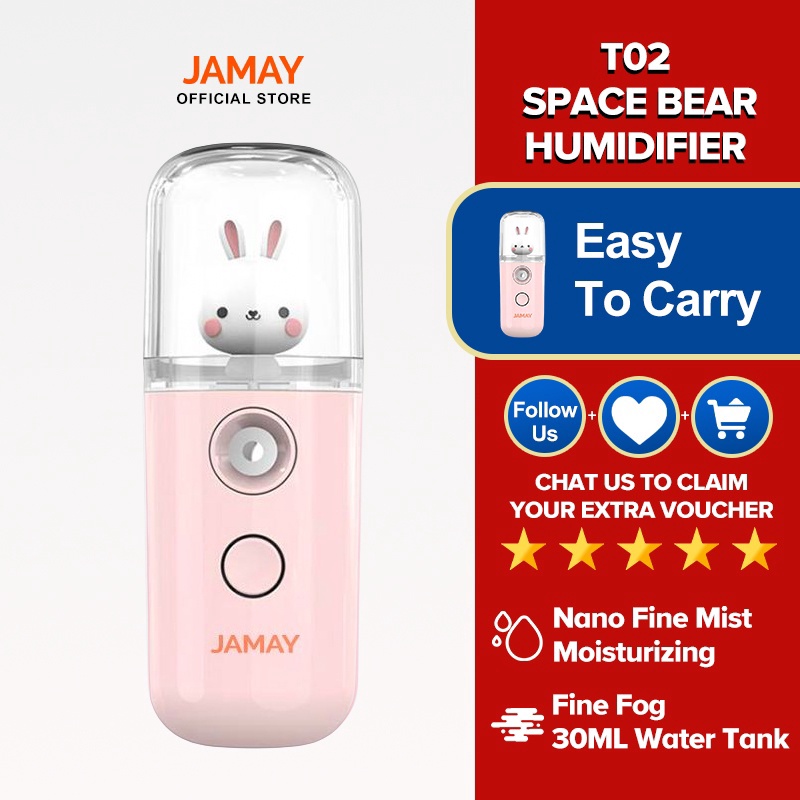 TERLARIS BRANDS FESTIVAL JAMAY T02 Nano Spray Mini Facial Humidifier Face Mist Nano Spray Kecil Mura