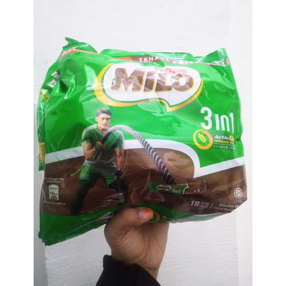 

Y9AH7 MILO 3IN1 ISI 21 STIK ORIGINAL MLY EXP TERBARU ✼Grosir