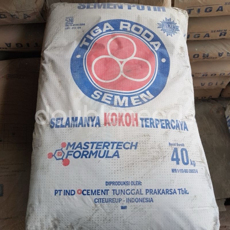 SEMEN PUTIH TIGA RODA 1SAK 40KG