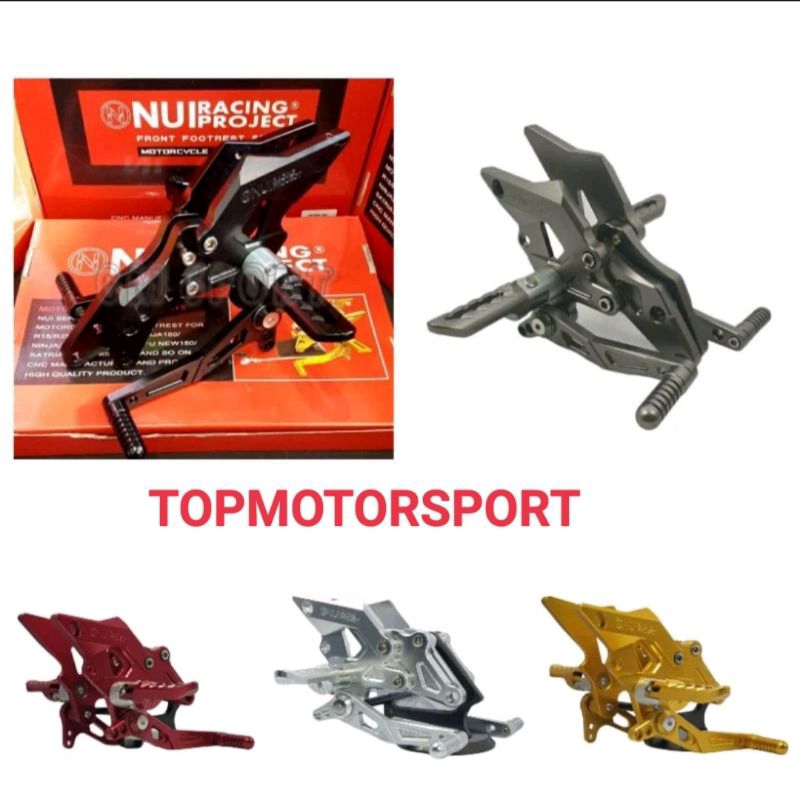 NUI STEP UNDERBONE GIGI HONDA CBR 150R /CB 150R MODEL LIPAT MONSTER DRAGON ORIGINAL NUI RACING