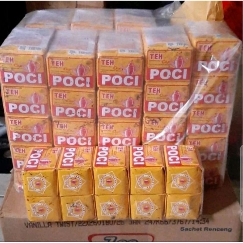 

Teh Cap Poci Kuning Gold wangi Melati Jasmine 10 bks x 40gr Terbaik Best Seller