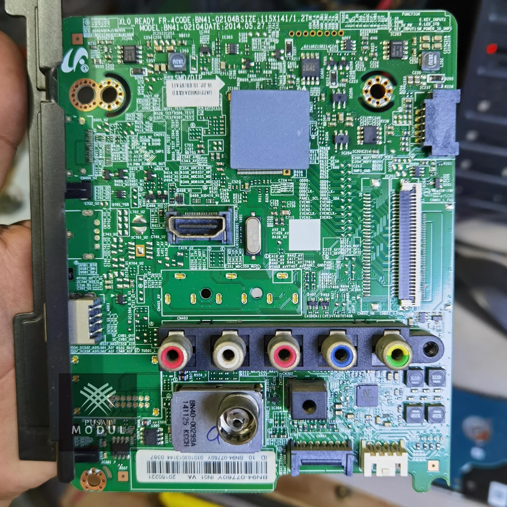 MAINBOARD SAMSUNG UA22H5003AR / MESIN SAMSUNG UA22H5003AR / SAMSUNG BN41-02104A