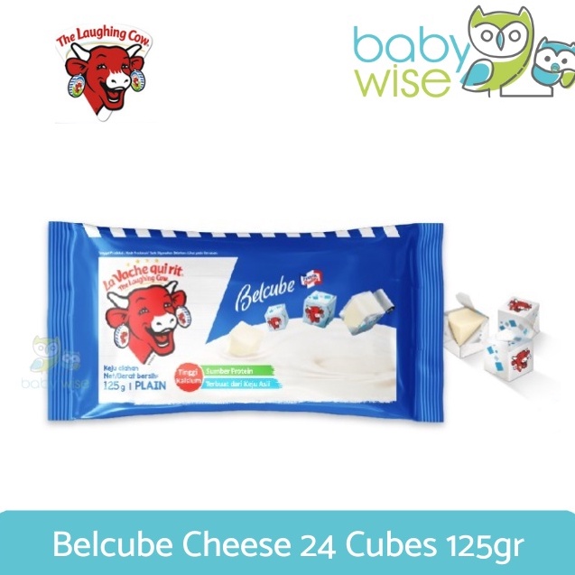 

[KODE PRODUK Q9KRR4872] Belcube Cheese 24 Cubes 125gr - Keju MPASI