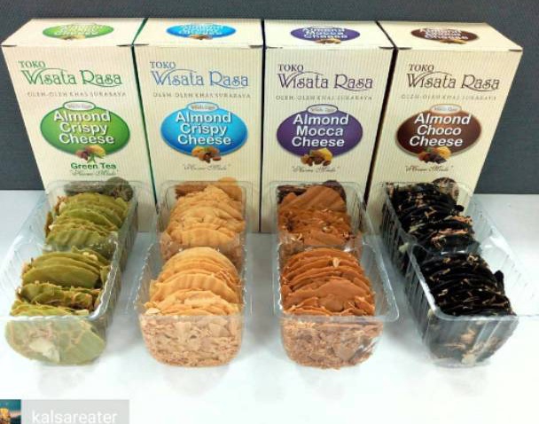 

Promo Almond crispy cheese wisata rasa surabaya Y62 ☊