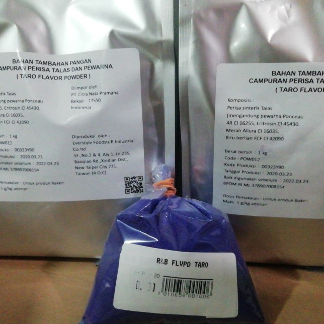 

☊Dijual Murah✣ Flavour Powder R&B Taro 100 gr E100 ❈