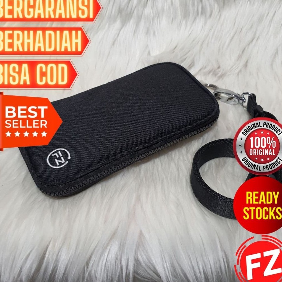 Direkomendasikan Tas Dompet Hanging Wallet Gantung Leher HP Kartu Koin Uang Paspor Selempang Pria Wa