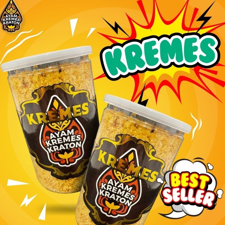

↕Baru✰ Kremes Ayam Original "Ayam Kremes Kraton" N72 ➧