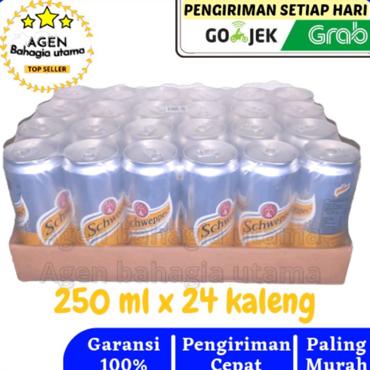 

❈Paling Popular✦ Schweppes Tonic Water 250ML 1 karton (24can) M73 ↕