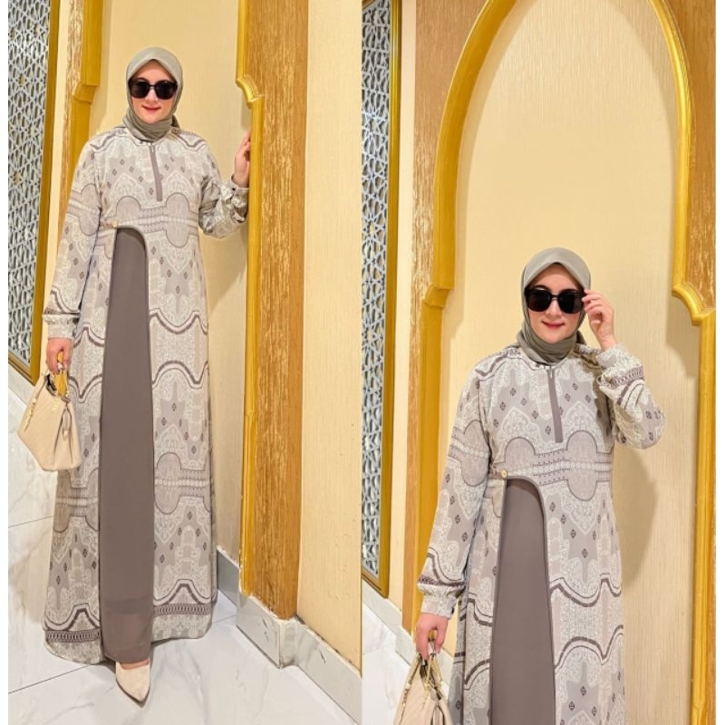 Gamis aliyah dress ori by sayoq