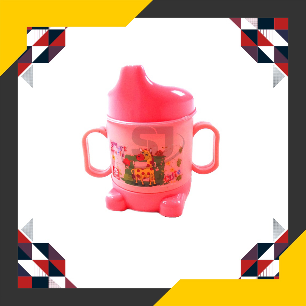 Terbaru Mug Anak Lucu/ Mug Bayi/ Mug Plastik Anak/ Mug Karakter/ Mug Bayi Murah/ Gelas Sedot Kiddy B