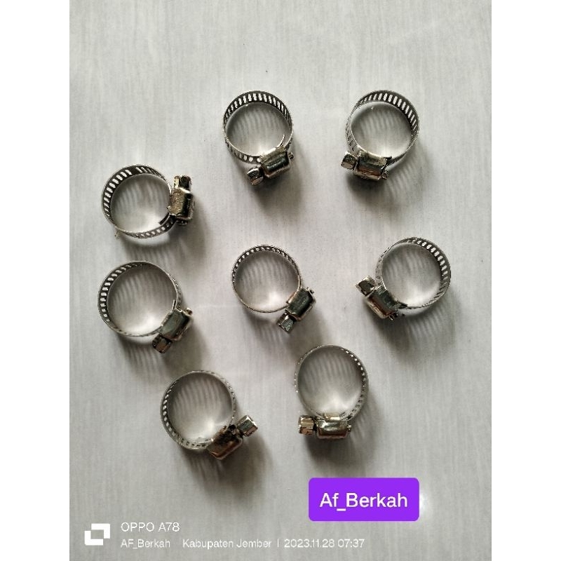 klaim cincin selang obengan