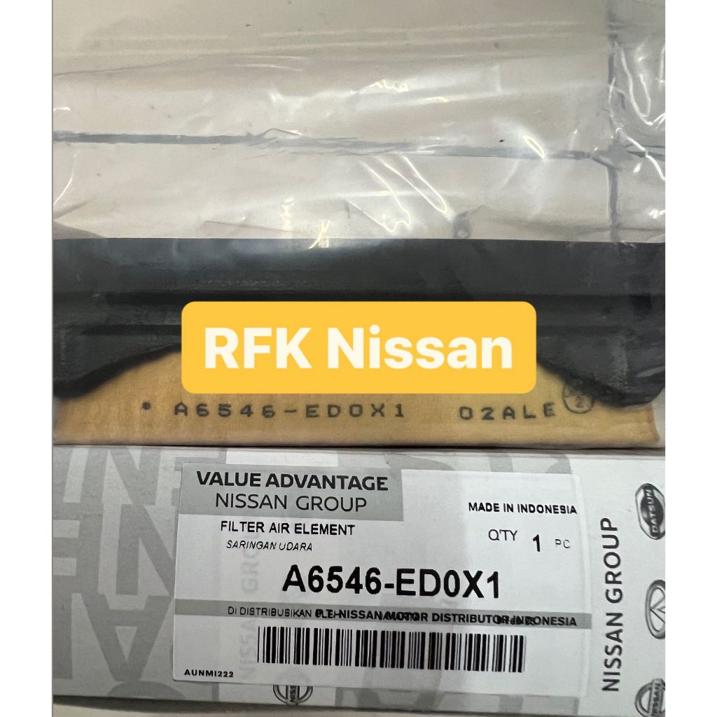Air Filter Udara Nissan Grand Livina L10 L11 Evalia Original Nissan