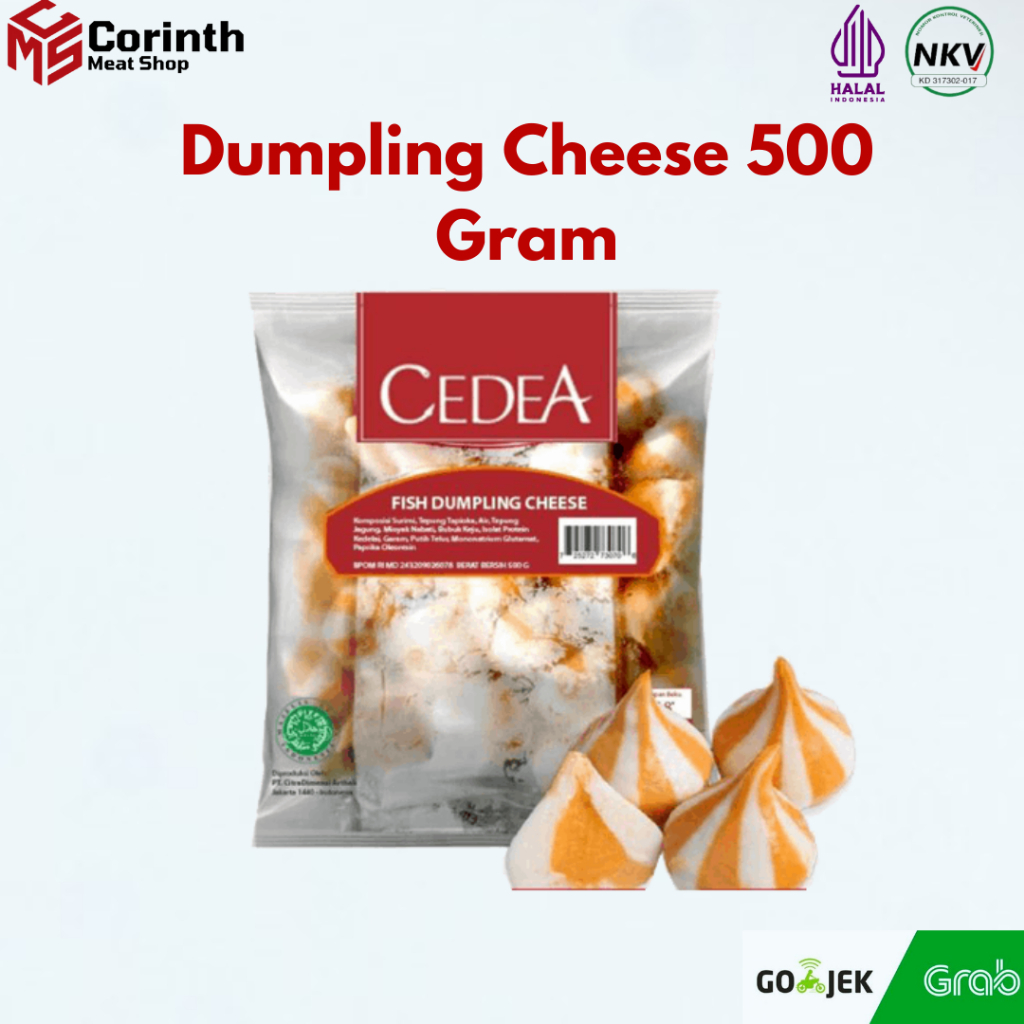 

CEDEA Dumpling Cheese FROZEN PREMIUM 100 % HALAL