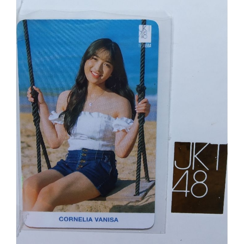 photocard member jkt48  cornelia vanisa summer tour official