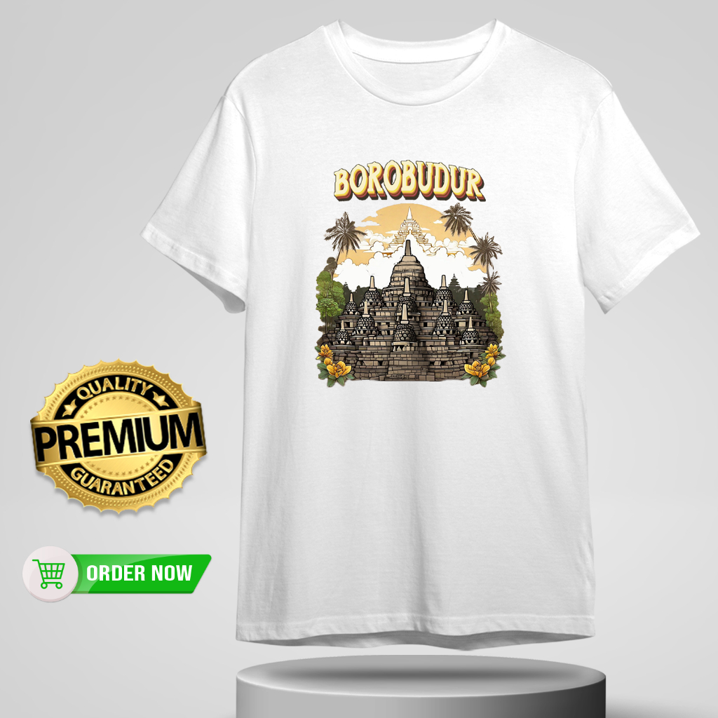 Kaos Candi Borobudur