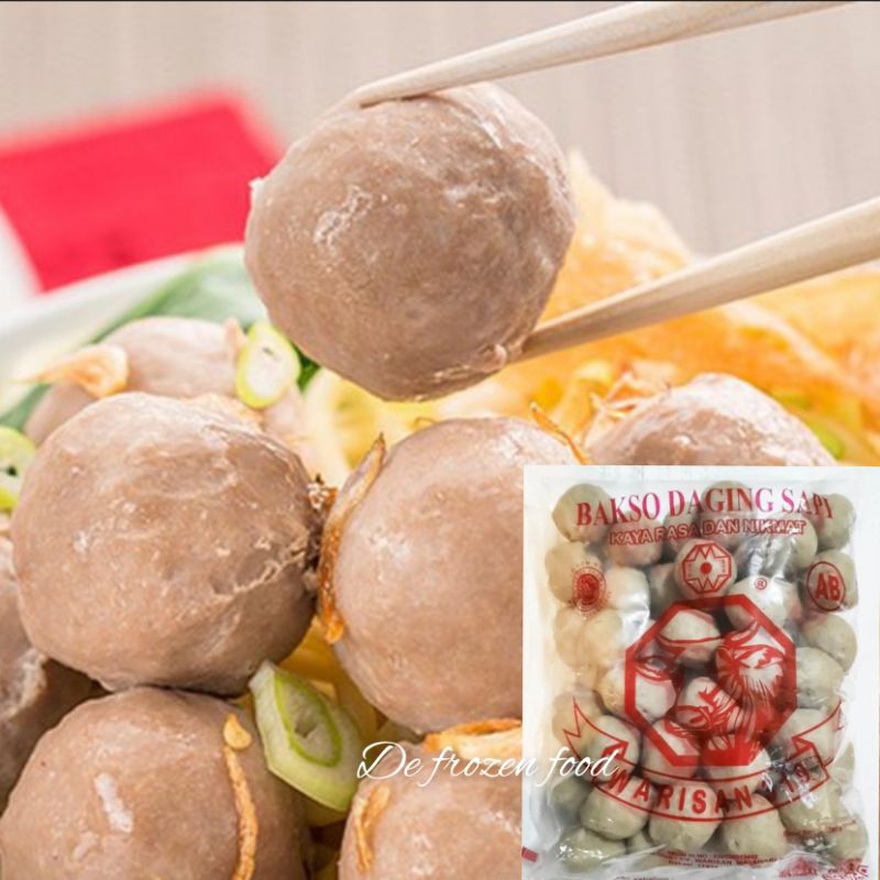 

Bakso warisan AB isi 25