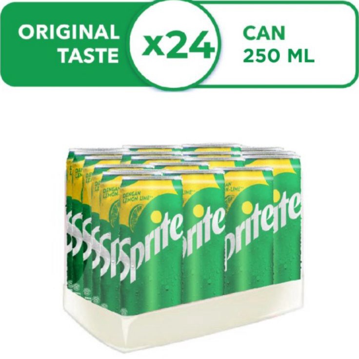 

[KODE PRODUK QE0DR4851] SPRITE 250ML X 24 CANS ( KALENG)