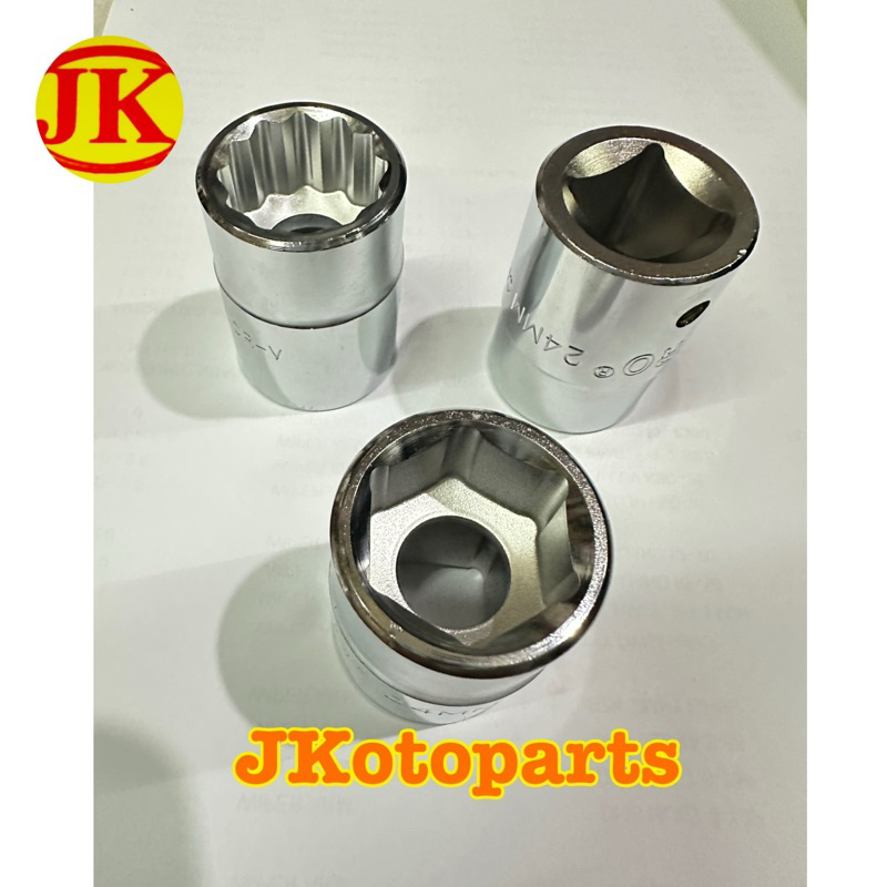 Mata Sok Kunci Sok 24mm Gagang Sok 3/4”