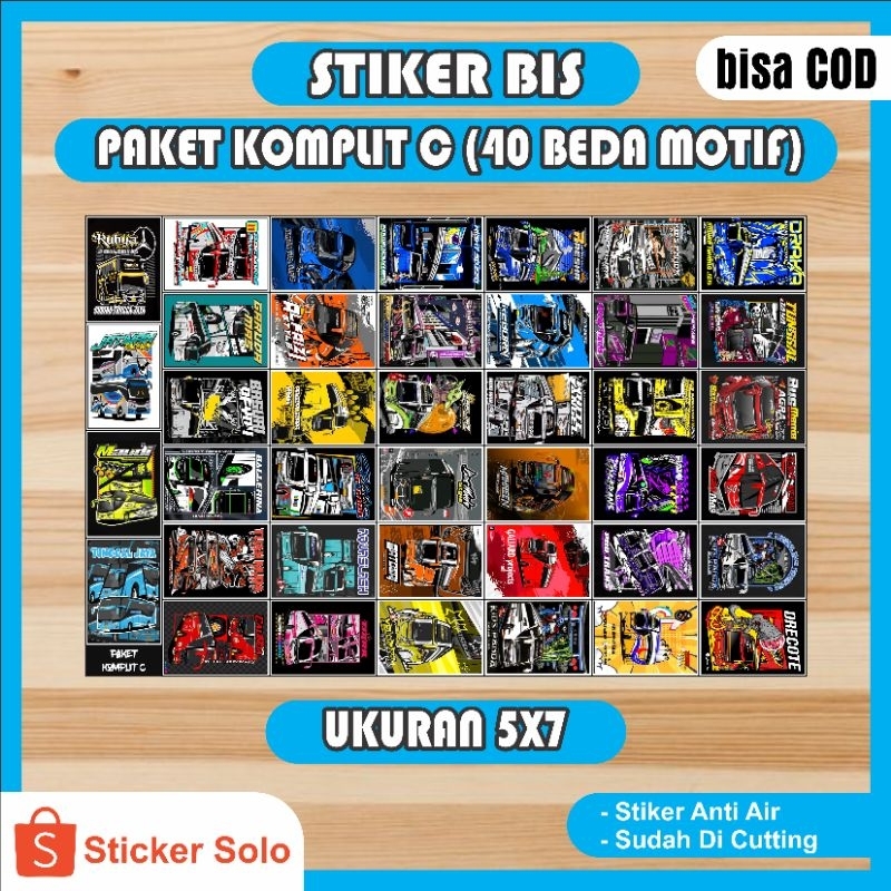 

Stiker Bus Hologram 40 beda gambar