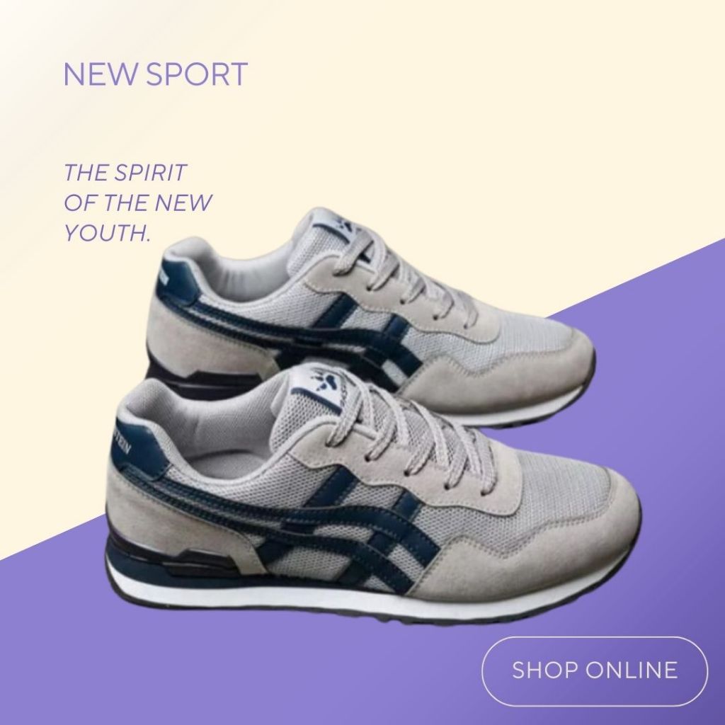 Sepatu Pria Sport | Model Korea Kekinian