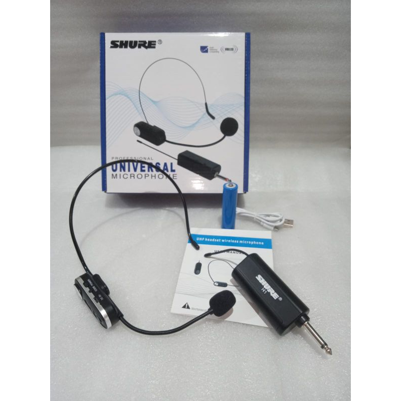 mic wireless shure bando /headset HI SHURE