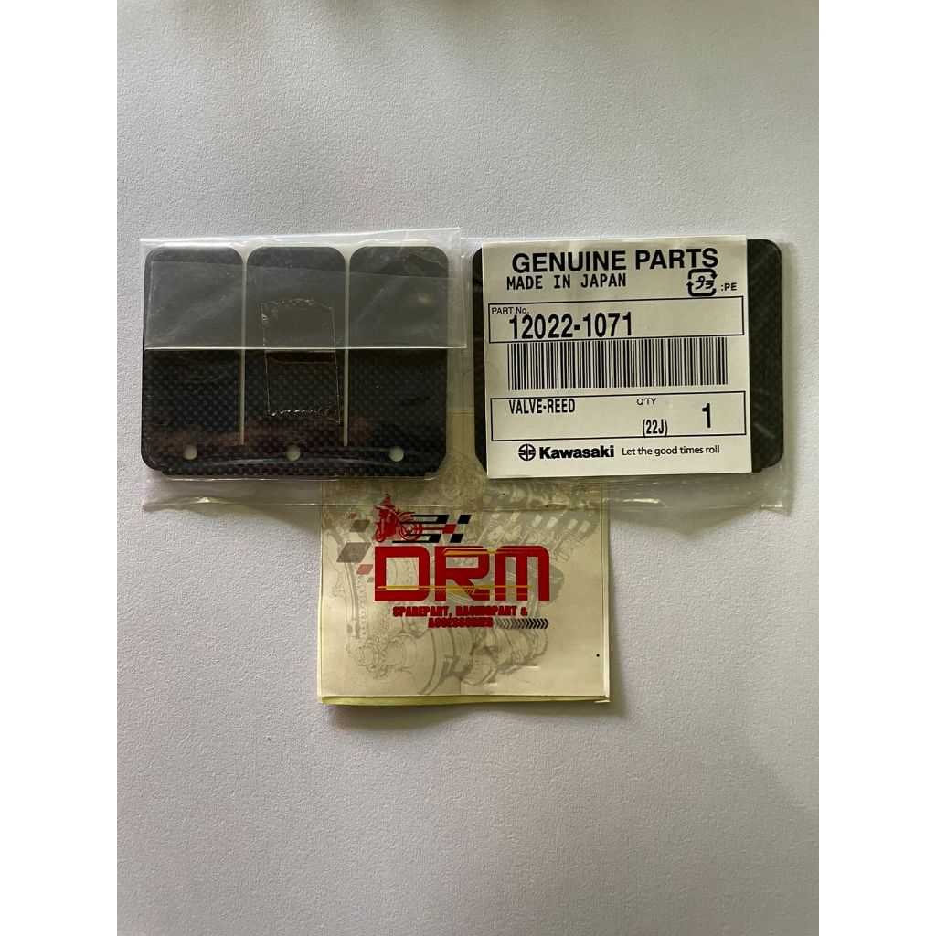 Valve Reed Lidah Membran KX125 Carbon Original HARGA SATUAN