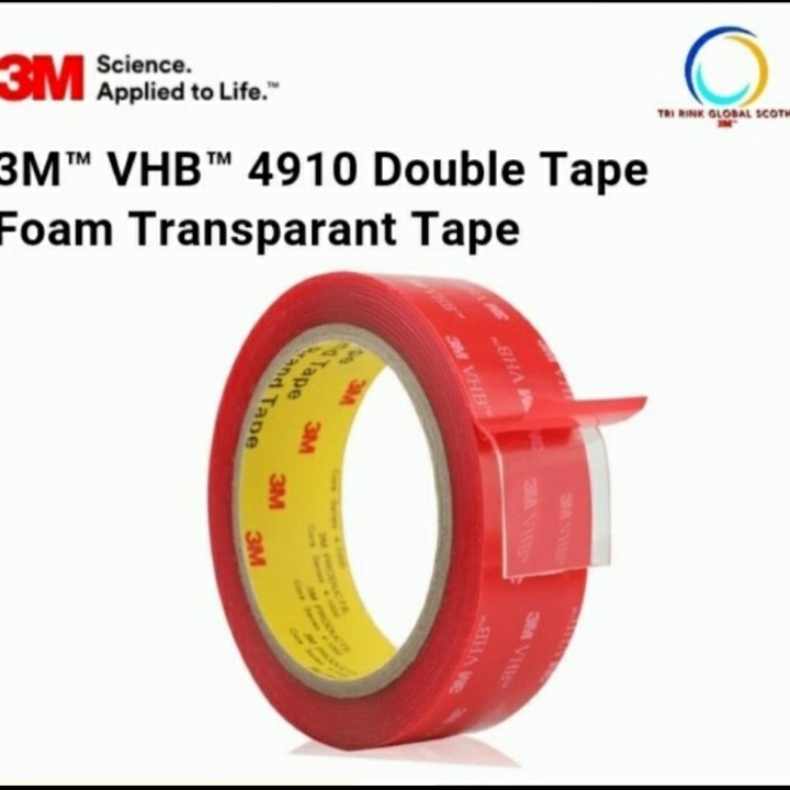 Double Tape Vhb Clear 4910 24mmx 4,5 meter