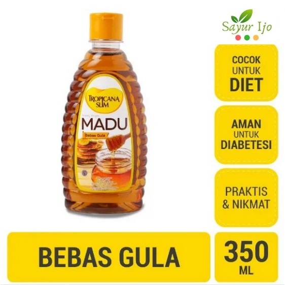 

Tropicana Slim Madu 350 ML / Botol Original Honey Asli Bebas Gula