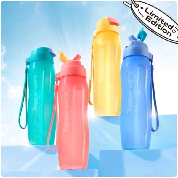 ECO BOTTLE 750ML STRAW -1- TUPPERWARE
