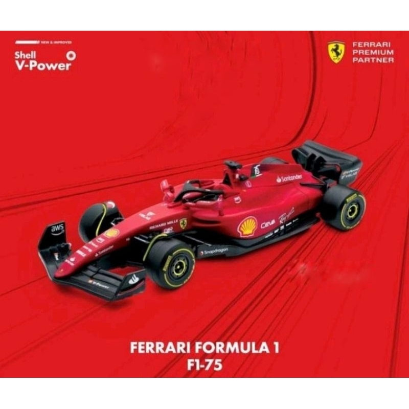 Shell Ferrari Formula 1 F1-75 ( Shell Ferrari Colection )